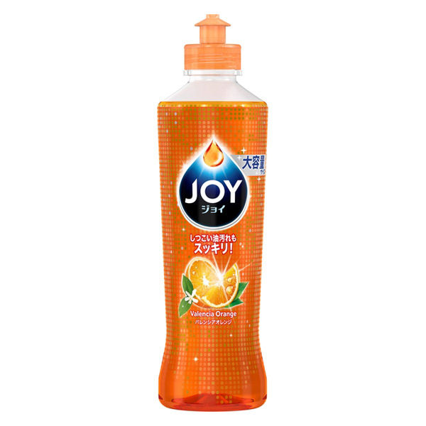 【アウトレット】ジョイコンパクト JOY バレンシアオレンジの香り 本体 大容量ボトル 300ml 1個 食器用洗剤 P&G