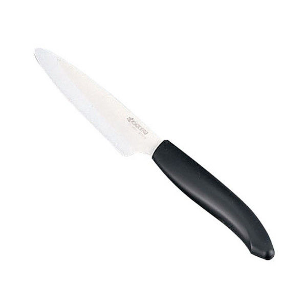京セラ（KYOCERA） セラミックナイフ フルーツナイフ 果物ナイフ 包丁 刃渡11cm ブラック FKR-110-N