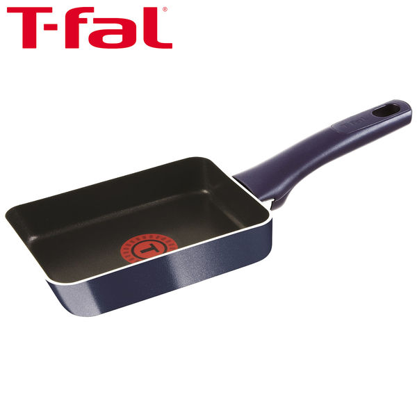 T-fal（ティファール）グランブルー・プレミアエッグロースター 卵焼きフライパン 12×18cm ガス火専用 D55118