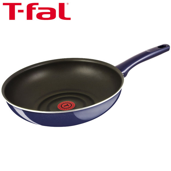 T-fal（ティファール）グランブルー・プレミア ウォックパン 28cm ガス火専用 D55119