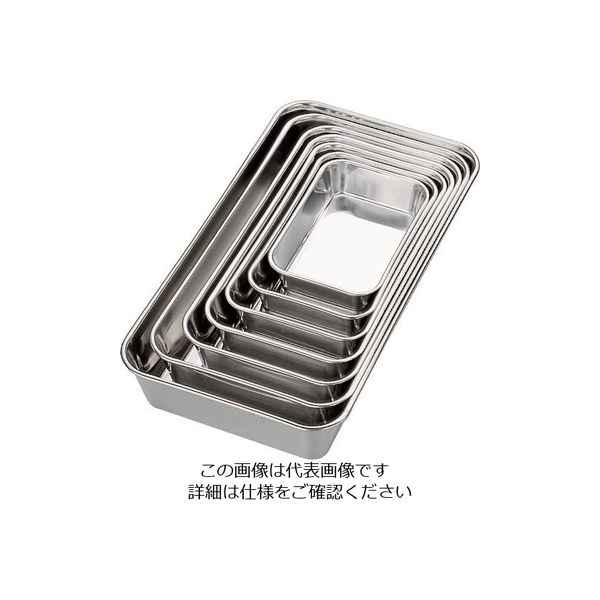 スギコ産業 スギコ 浅型長バツト 420型 420×221×71 420 1枚 297-6188（直送品）