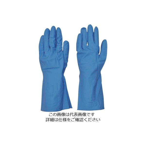 ダンロップホームプロダクツ ダンロップ ニトリルうす手 No.911 L ブルー 2976 1双 854-8921（直送品）