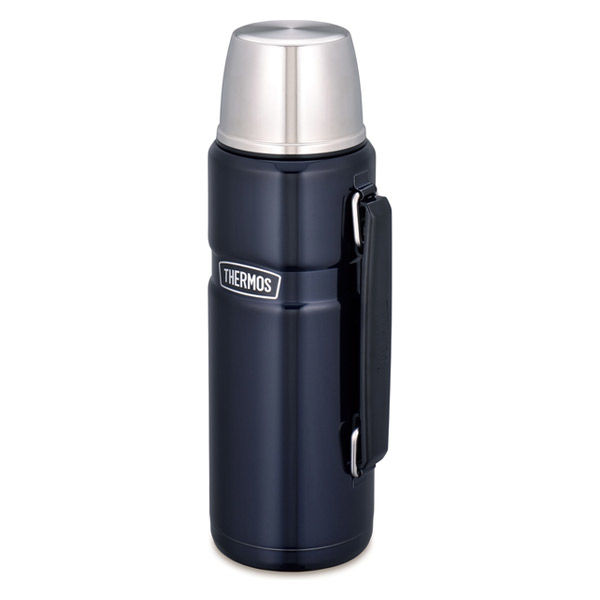 サーモス（THERMOS） 水筒 ステンレスボトル ROB-001 MDB コップ付き 【送料無料】