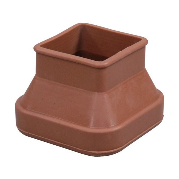 光 フリーサイズイスゴム茶角 4個入り 30ー40用 FG4-3401 1セット(16個:4個×4個) 112-3245（直送品）