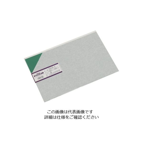 光 エンビ板 緑 0.5×200×300mm EB235-4 1枚 820-0823（直送品）