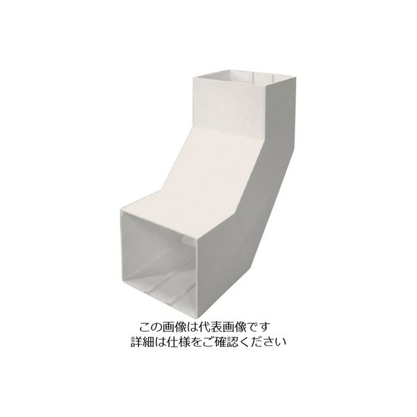 マサル工業 マサル エムケーダクト付属品 内大マガリ 6号150型 クリーム MDLU6155 1個 120-0369（直送品）