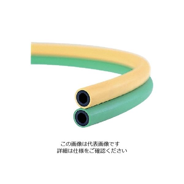 千代田通商 チヨダ ツインエルフレックス 6mm/50m 2-LE-6 50M 1巻 808-3294（直送品）