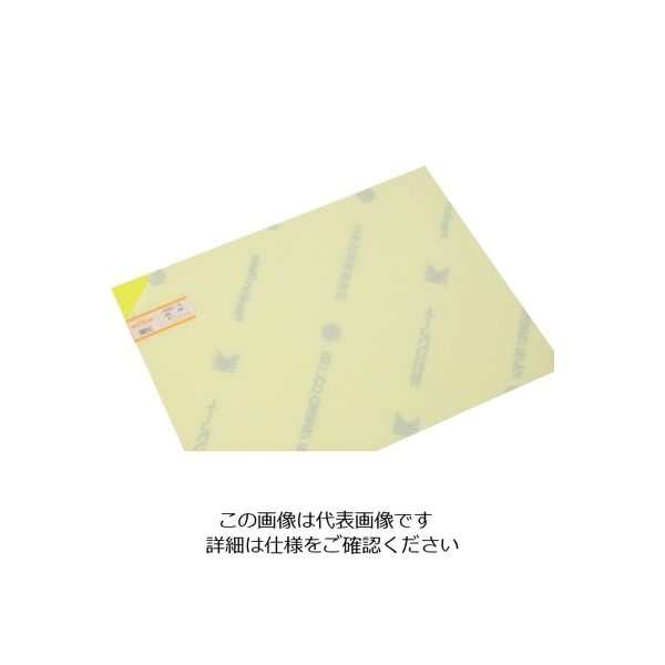 光 エンビ板 蛍光グリーン1×450×600mm EB461-16 1枚 820-0865（直送品）