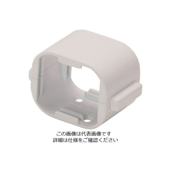 マサル工業 マサル エムケーダクト付属品 Dカップリング 3号 ホワイト MDFJK32 1個 130-0182（直送品）