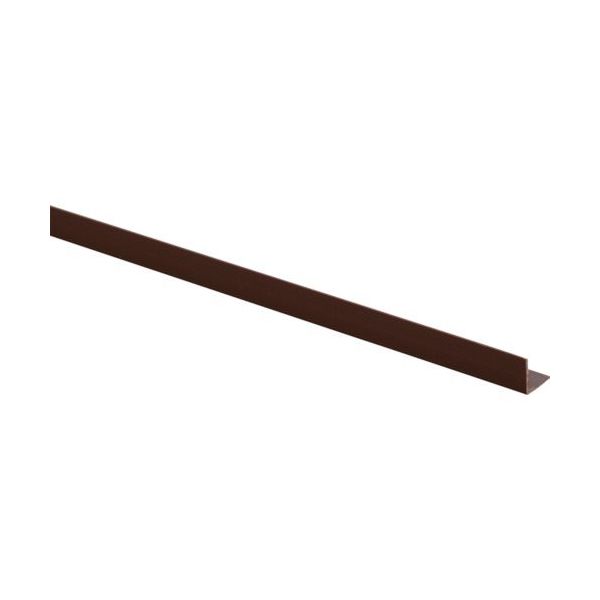 光 アングル チョコ 15×15×1820mm AG9581 1セット(10個) 849-6014（直送品）