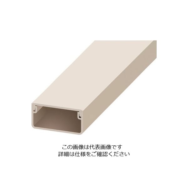 マサル工業 マサル エムケーダクト 3号40型 ミルキーホワイト 1m MD3403L10 1本 139-7887（直送品）