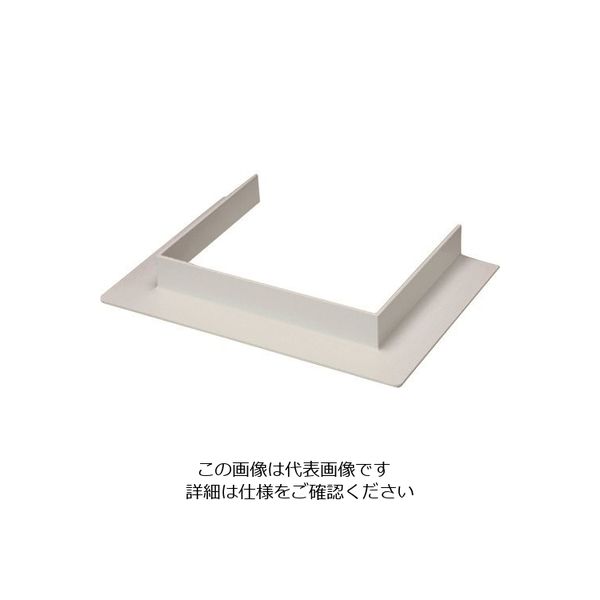 マサル工業 マサル エムケーダクト付属品 コ型フランジ 7号200型 クリーム MDFC7205 1個 130-0194（直送品）