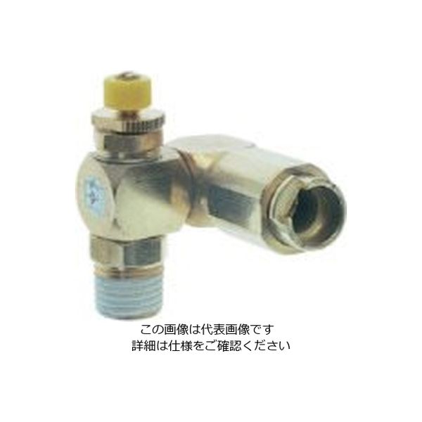 千代田通商 チヨダ Hタイプスピードコントローラーβメーターアウト12mm・R3/8 CB12-03SCH-O 1個 808-2573（直送品）