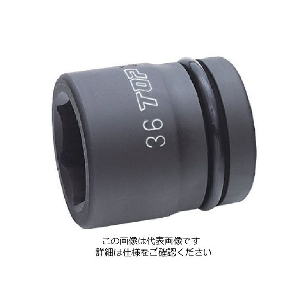 トップ工業 TOP インパクト用ソケット 差込角25.4mm 対辺21mm PT-821 1個 723-0630（直送品）