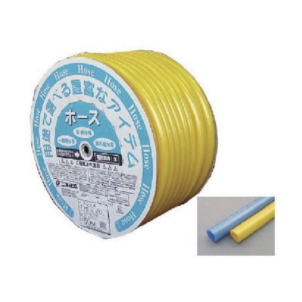 三洋化成 サンヨー エクセルホース15×20 イエロー 50mドラム巻 ES-1520D50Y 1巻 816-3635（直送品）