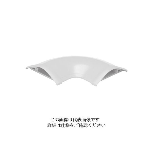 マサル工業 マサル ガードマン2R型付属品 平面マガリ 特4号 ホワイト GBM42 1個 121-7735（直送品）