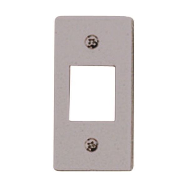 マサル工業 マサル エムケーダクト付属品 DCホルダー 1号 1個用 グレー(取付枠同梱) DHF111 1個 130-0181（直送品）