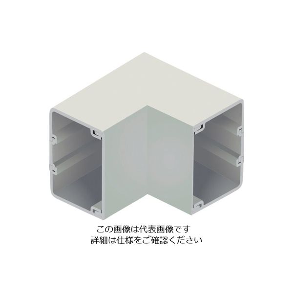 マサル工業 マサル エムケーダクト付属品 内マガリ 7号 ミルキーホワイト MDU173 1個 120-5141（直送品）