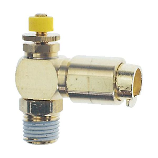 千代田通商 チヨダ タッチHスピードコントローラα(金属)メーターアウト12mm・R3/8 C12-03SCH-O 1個 808-2527（直送品）