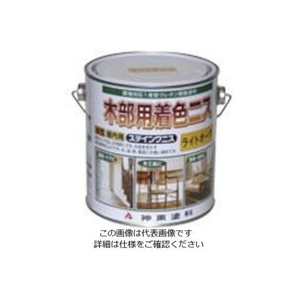 シントーファミリー シントー ステインワニス ダークオーク 1.6L 5283-1.6 1セット(4缶) 851-2128（直送品）