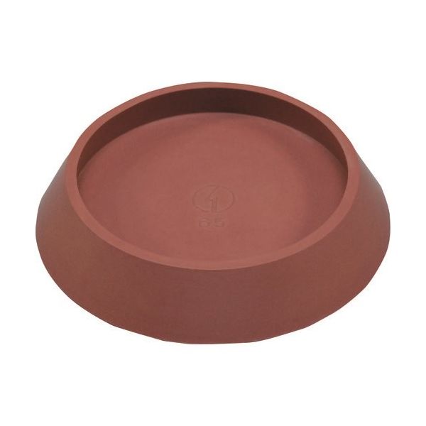 光 平置ゴムバラ 65mm 茶 B-G10-653 1セット(48個) 215-5824（直送品）