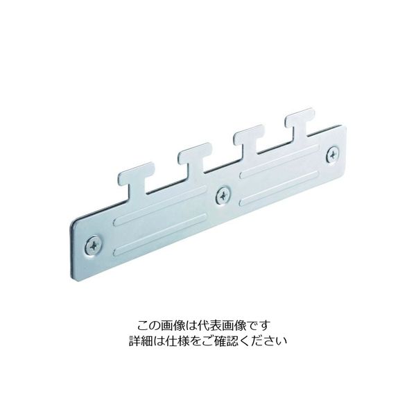 岡田装飾金物 岡田 のれんシートハンガー W300用 スチール 72H31 1組(1個) 127-5280（直送品）