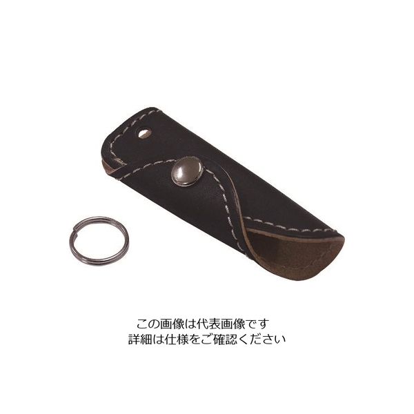 ニッサチェイン 本革キーカバー ブラック NO.139 1セット(5個) 127-0896（直送品）