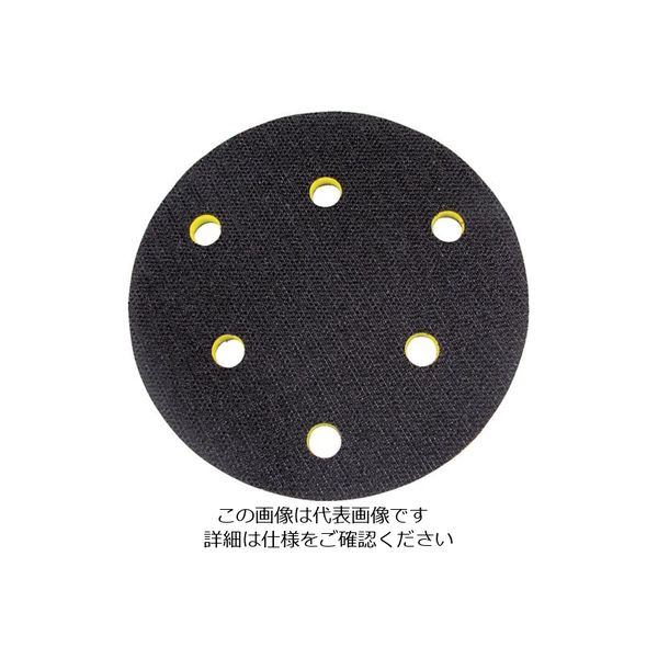 柳瀬 ヤナセ サンディングパット 125パイ 穴有り DPH125MA 1枚 812-4600（直送品）
