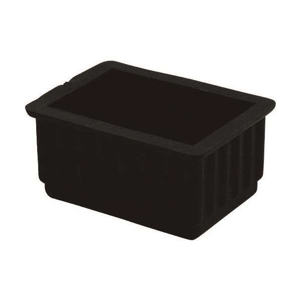 光 イス脚キャップバラ黒30×45×26mm B-BE-30-452 1セット(100個) 215-7460（直送品）