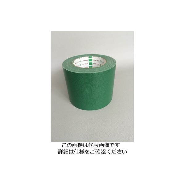 オカモト（OKAMOTO） オカモト 布テープ NO111カラー 緑 100ミリ 111G100 1セット（18巻） 828-3012（直送品）