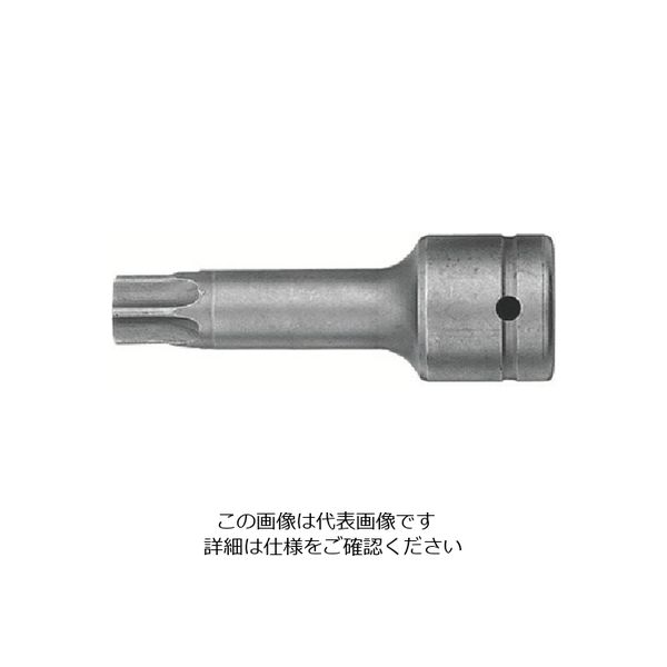 ベッセル インパクト用トルクスソケット No.S8（T50×75） 差込角12.7mm S8T5075 117-2318（直送品）