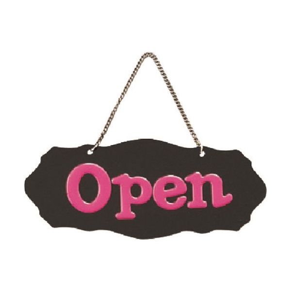 光 サインプレート Open UA3010-2 1個 224-9205（直送品）