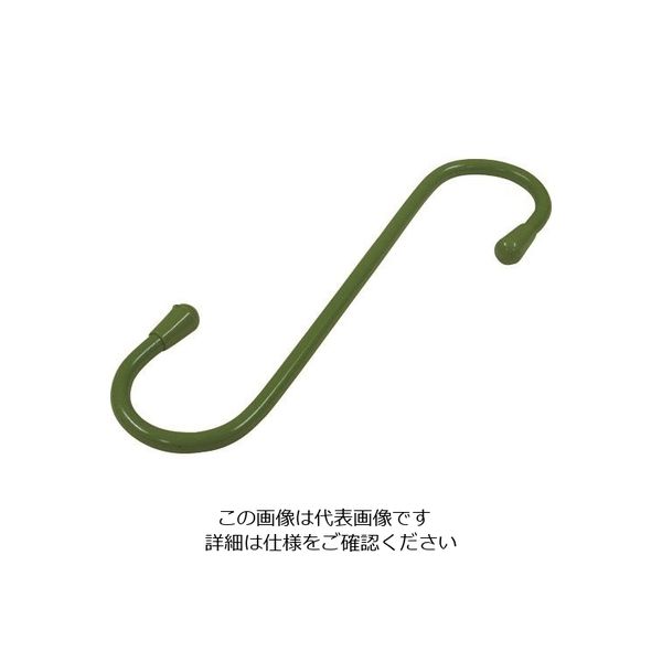 ニッサチェイン 抗菌ファミリーフック 75mm 緑 A-742K 1セット(20個:4個×5パック) 126-2961（直送品）