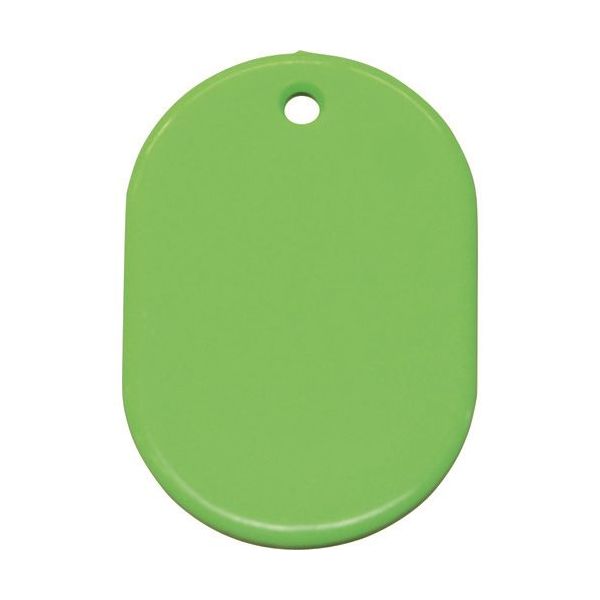 光 小判札 アクリル ヤンググリーン KF31-4 1セット(50枚) 216-0657（直送品）