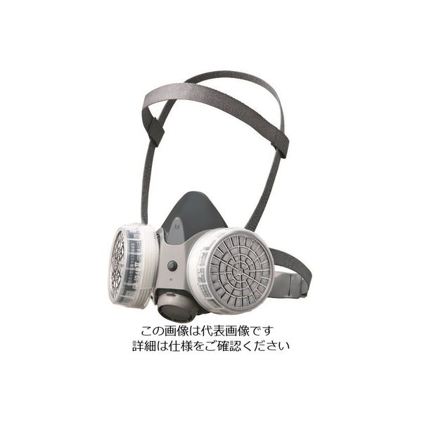 重松製作所 シゲマツ 直結式小型防毒マスク GM28S(BT)(M)(12082) GM28S-BT-M 1個 146-9392（直送品）