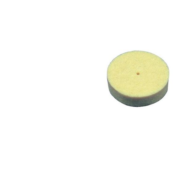 柳瀬 ヤナセ フェルトホイール 平型 25x5 2FS255S 1セット(10個) 812-3093（直送品）