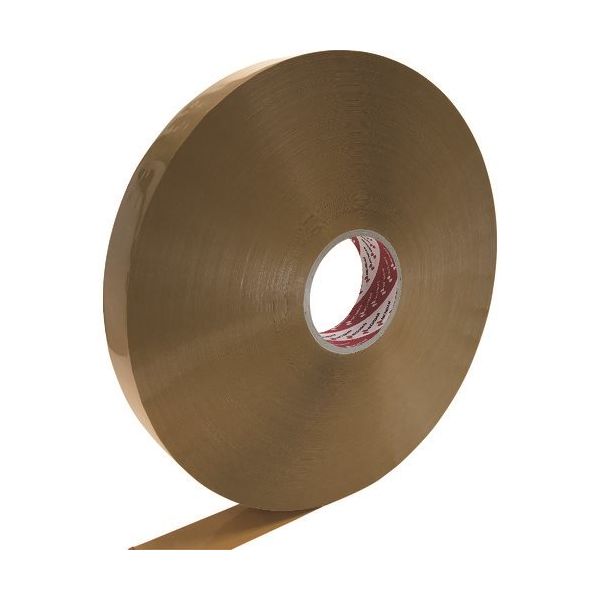 ニチバン PANFIXカートンテープ640黄土 38mm×1000m 640PF7-38X1000 1セット(6巻) 134-2657（直送品）