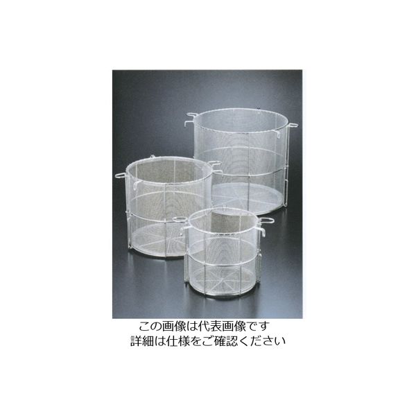 スギコ産業 スギコ ステンレス寸胴型スープ取りザル AGMS-51 1個 133-4162（直送品）