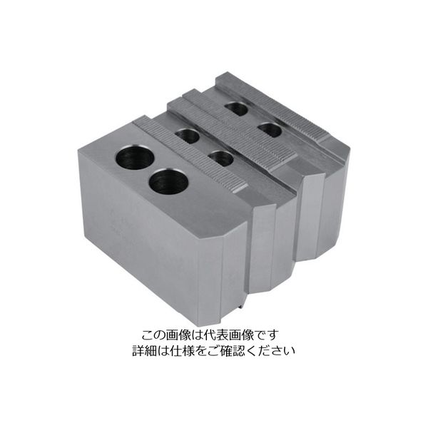 アーム産業 ARM 北川パワーチャック用鉄生爪HOー8H60 HO-8H60 1セット 837-7649（直送品）