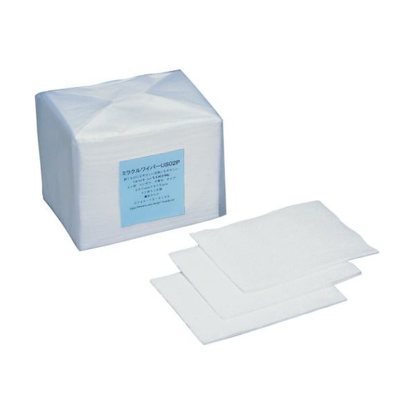 橋本クロス 橋本 ミラクルワイパー 2ツ折 中厚手 200×400mm(200枚×12袋入) US02P 1箱(2400枚)（直送品）