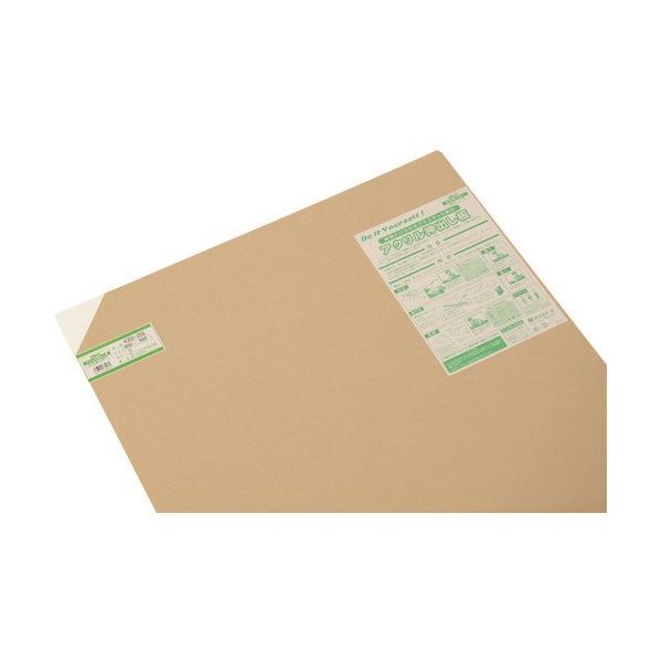 光 アクリル押出し板白 600×900×2mm A068-269 1セット(5枚) 225-2241（直送品）