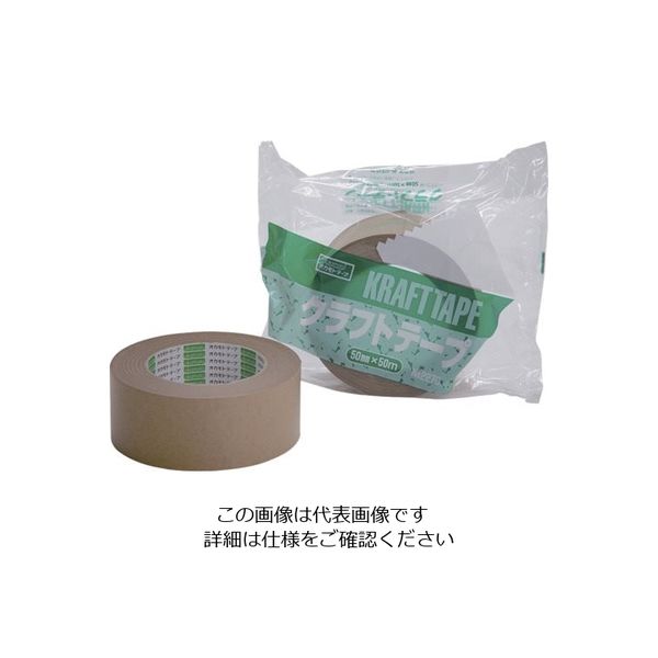 オカモト クラフトテープ NO2270 38ミリ 227038 1セット(60巻) 808-1009（直送品）