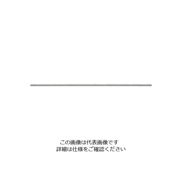 ニッサチェイン ステンレスワイヤーロープ3.0mm×100M R-SY2030 1セット(100m:1m×100m) 849-0447（直送品）