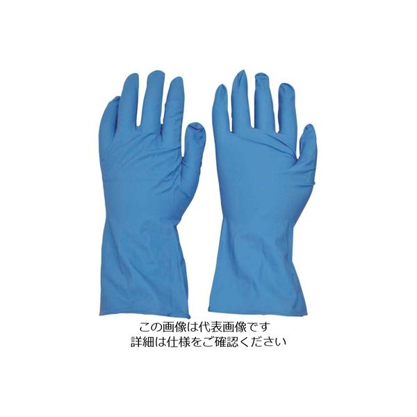 ダンロップホームプロダクツ ダンロップ Bー133 ニトリルゴムうす手 裏毛なし S ブルー 6345 1双 857-1880（直送品）