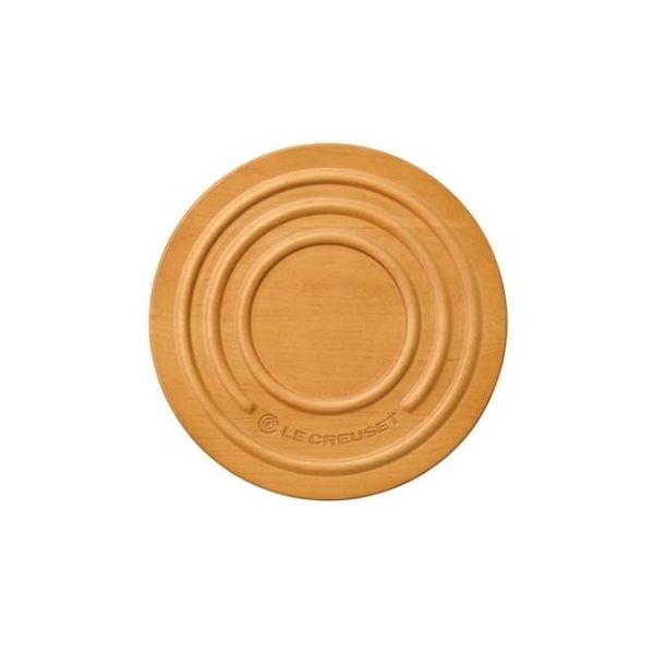 ル・クルーゼ ジャポン メープル・ウッド・トリベット 965009 6131770 1個 61-6534-35（直送品）