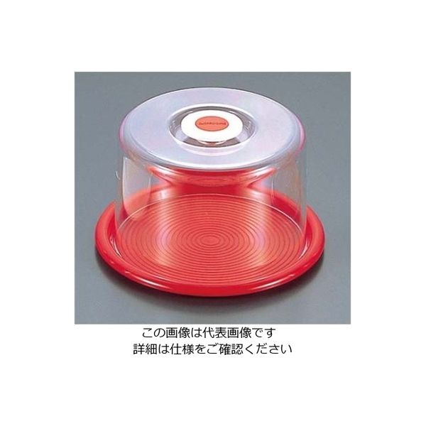 曙産業 ラブリーハット 丸型 小 赤 MTー038 10インチ 61-6679-67 1個（直送品）