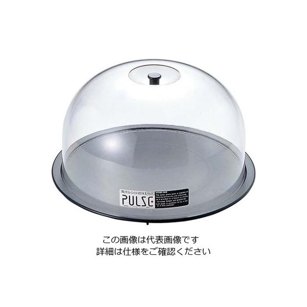 エンテック 電子レンジ容器(エレックシャポー)PLー1305B 黒 61-6573-10 1個（直送品）