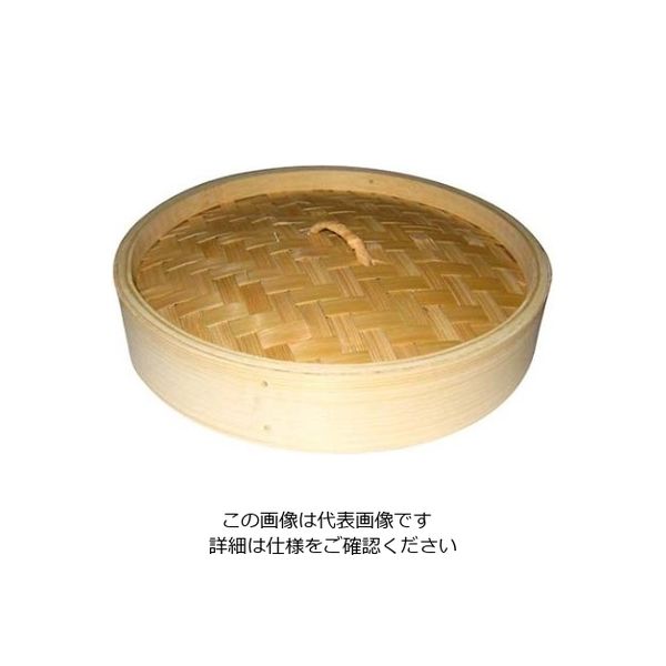 江部松商事 竹 中華セイロ 蓋 21cm 61-6599-70 1個（直送品）