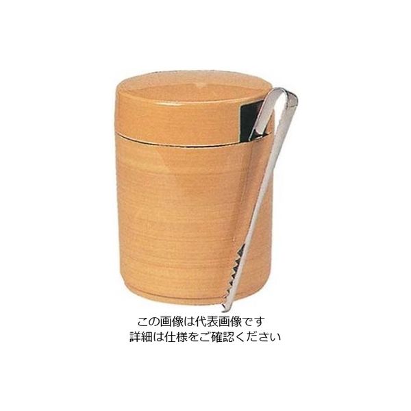 江部松商事 ガリ入れ トング付 白木 7ー501ー4・10 ユリヤメラミン 61-6604-20 1個（直送品）