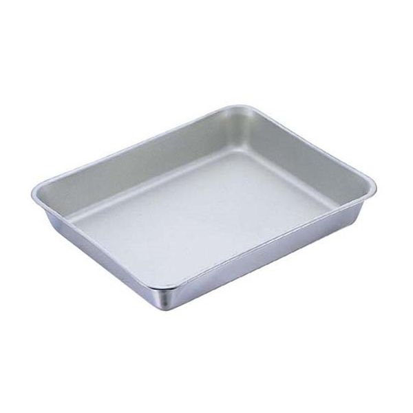 イケダ IKD 18-8 角バット 抗菌フッ素樹脂加工 4枚取 （1枚入り） 1個 61-6553-39（直送品）